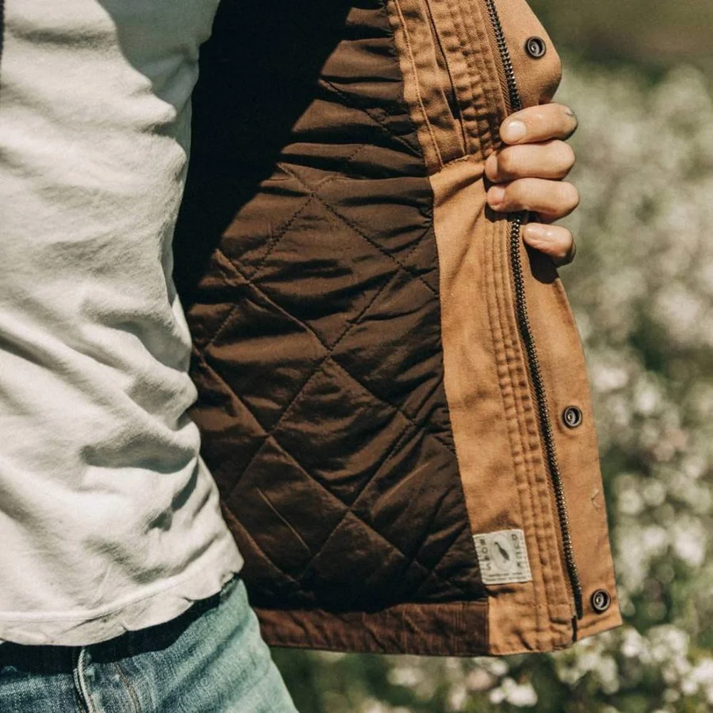 Taylor Stitch Workhorse Jacket in Tobacco Boss Duck, size 40/M - Picture 5 of 16